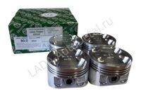 Поршень двигателя К4М 16 кл. 80,0 "А" безвтыковой +пальцы к-кт 4 шт.